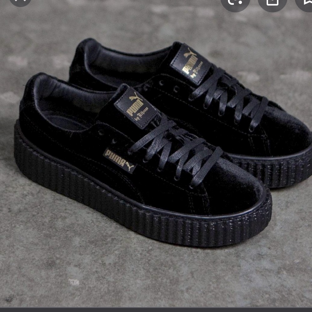 Puma x Fenty velvet creepers